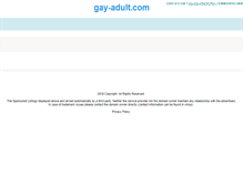 Tablet Screenshot of gay-adult.com